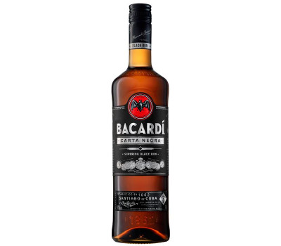Bacardi Carta Negra (Бакарди Карта Негра) 1 литр